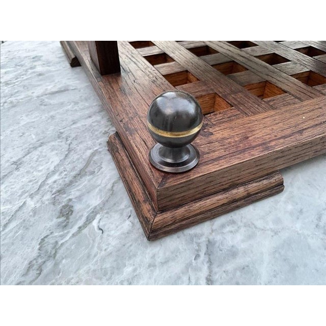 Large Antique Bronze Bell, College, Ship or Servants Bell, 1880 For Sale - Image 9 of 12
