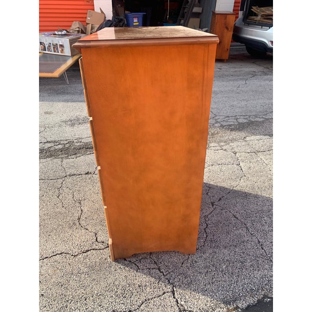 Mid 20th Century Vintage Carolina Works Furniture Company Tall Boy