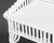 Vintage White Wicker Desk For Sale In New York - Image 6 of 8
