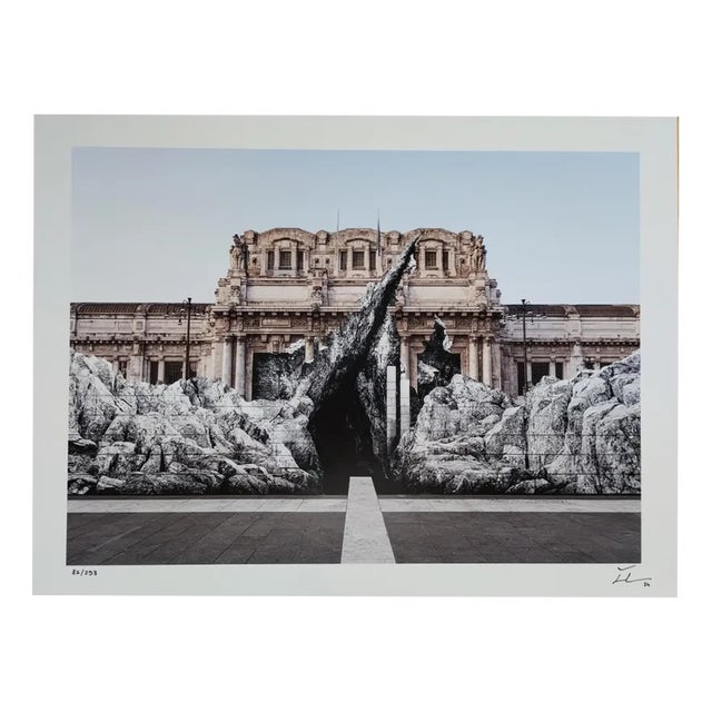 JR, La Nascita, Milano Centrale, Italy, 2024, Photograph For Sale
