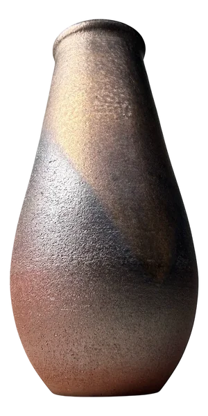 Ceramic Ikebana Flower Vase, Shigaraki, Japan, 1970s