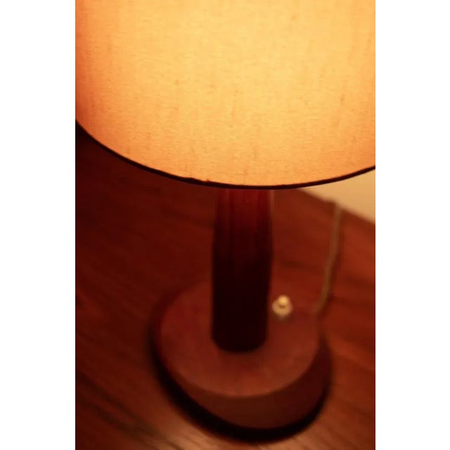 Teak Table Lamp, Denmark For Sale - Image 5 of 7