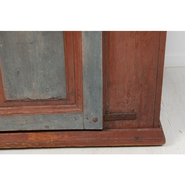 Large 19th Century Swedish Folk Art Side Table For Sale - Image 16 of 18