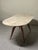 Table with Wooden Leg and Marble Top, 1950s For Sale - Image 14 of 18