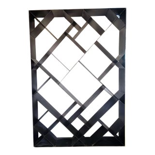 Industrial Diagonal Bookcase For Sale