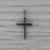 Modern 0.42ctw Diamond Platinum Cross Pendant Fine Religious Jewelry For Sale - Image 3 of 5