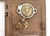 Metal Vintage Bronze u.s. Post Office Combination Box Door For Sale - Image 7 of 7