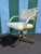 A Pair of Early 1990s Post Modern Brass Rolling Dining Chairs by Cal-Style Furniture. For Sale - Image 17 of 18