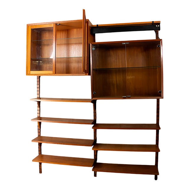 Danish Modular Teak Shelf by Poul Cadovius for Cado, 1960s For Sale