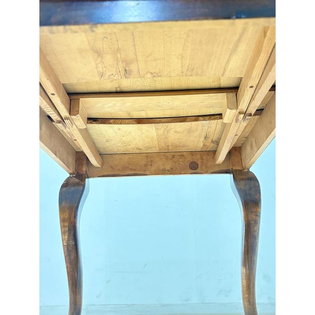 Vintage Art Nouveau Dining Table, 1920 For Sale - Image 9 of 10