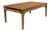 French Provincial Pine Harvest Table with Drawers, 19th Century For Sale
