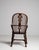 19th Century France Brown Wood Armchair For Sale - Image 10 of 10