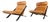 Ueli Berger for De Sede Model Ds-80 Cognac Leather Lounge Chairs Pair, 1960s, Set of 2 For Sale
