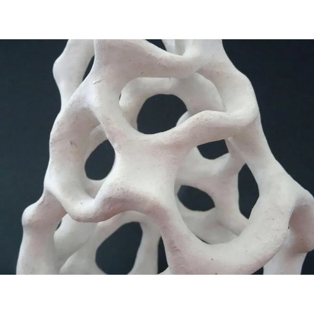 Infinity Loops in White Stone Mass, 2010s For Sale - Image 3 of 4