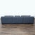 2020s Maiden Home Breuer Modern Dark Gray Sectional With Ottoman and Pillows For Sale - Image 5 of 10