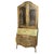 Antique Venetian Painted Secretary Bookcase with Floral Decoration, 1800 For Sale - Image 10 of 10