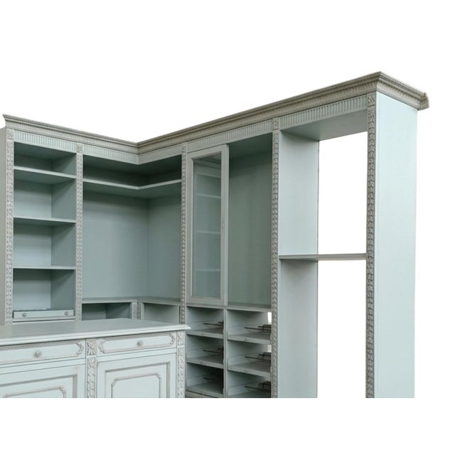 Wood Open Walk-in Closet with Central Island, 1990, Set of 11 For Sale - Image 7 of 10