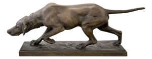 Rosa Bonheur, Sculpture of Dog, 1890s, Bronze