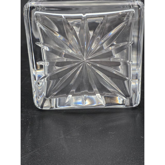 20th Century Cut Crystal Decanter from Atlantis, Portugal For Sale - Image 3 of 8