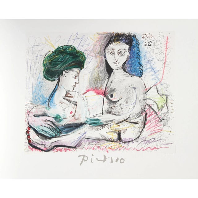 Deux Femmes Nues Pablo Picasso Year: of Original: 1965 | Year Printed: 1979-1982 Medium: Lithograph Edition: 1000 Size: 22...