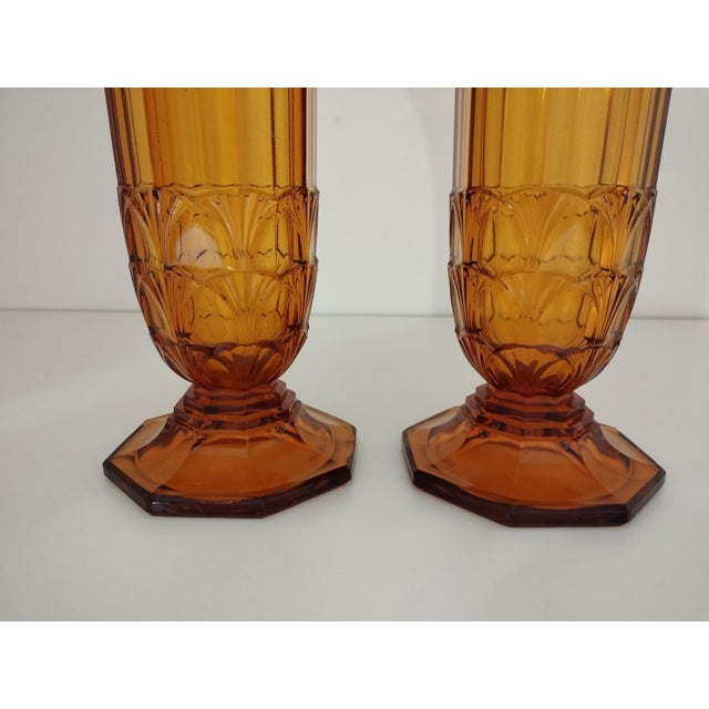 Crystal Vases from the Val-Saint-Lambert, Set of 2 For Sale - Image 13 of 18