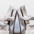 Drexel Restored Postmodern Parsons Style Lounge Chairs in Chenille Fabric by Drexel For Sale - Image 4 of 13