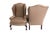 English George Smith LTD Tan Wingback Chairs - Set of 2 For Sale - Image 3 of 8