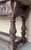 Spanish Carved Walnut Console Table with 3 Drawers, 1900s For Sale - Image 10 of 11