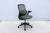 Knoll ReGeneration ergonomic office desk chair, fully adjustable in green fabric. ReGeneration by Knoll is designed for...