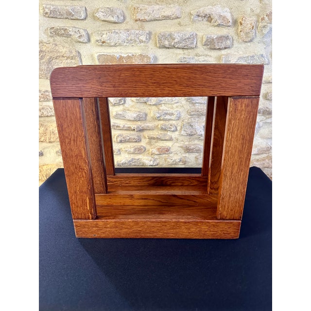 1950s Vintage Magazine Rack by Marcel Gascoin For Sale - Image 5 of 15