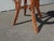 Antique Industrial Adjustable Swivel Oak Drafting Stool Barstool 1of3 ~ # 2 For Sale - Image 10 of 17