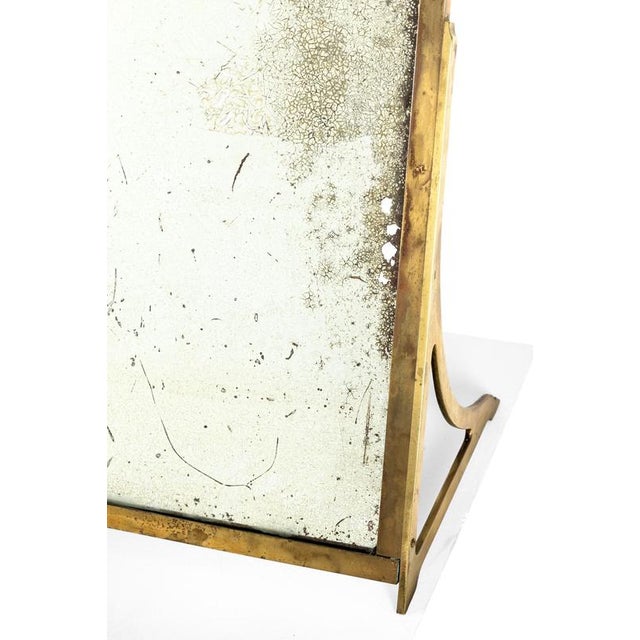 Brass Haberdashery Shoe Mirror For Sale - Image 6 of 12