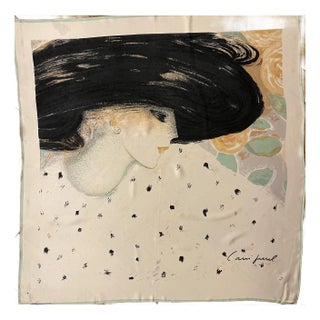 Cassigneul Jean Pierre Silk Scarf 1988 For Sale
