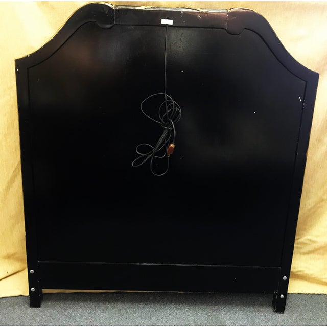 Vintage Art Deco Twin Headboard With Light Chairish