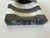 Stone Vintage Postmodern Black & White Striped Marble Ashtray For Sale - Image 7 of 12