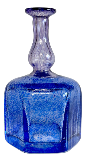 Artist Collection Antikva Series Art Vase in Glass by Bertil Vallien for Kosta Boda, Sweden, 1970s