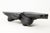 Sculptural Rustic Coffee Table in Burnt Black Wood by Logniture For Sale - Image 13 of 18