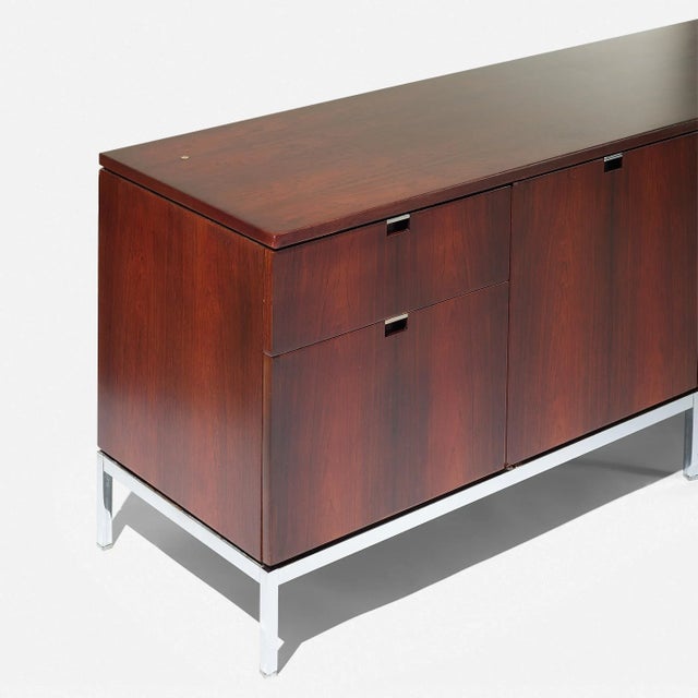 Wood Florence Knoll Rosewood Cabinet For Sale - Image 7 of 10