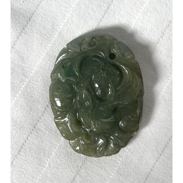 Carved Jade Pendants Set of 5 For Sale In Los Angeles - Image 6 of 13
