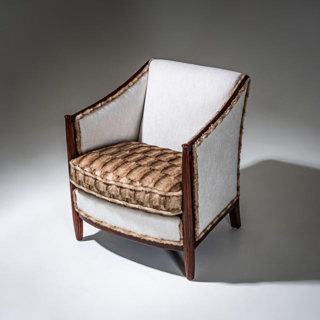 Pair of Art Deco Armchairs, France, circa 1920 For Sale In New York - Image 6 of 11