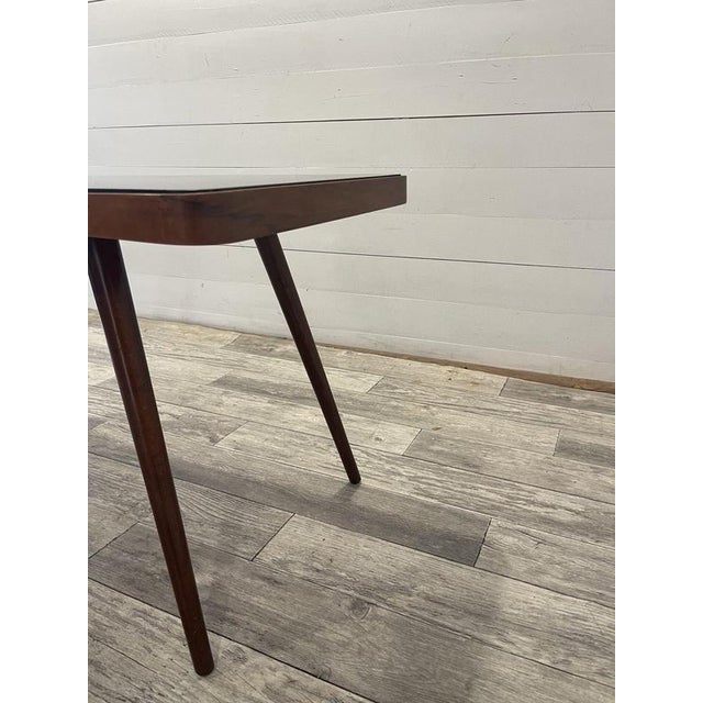 1960s Vintage Coffee Table with Black Glass by Jiri Jiroutek for Interieur Praha, 1960 For Sale - Image 5 of 8
