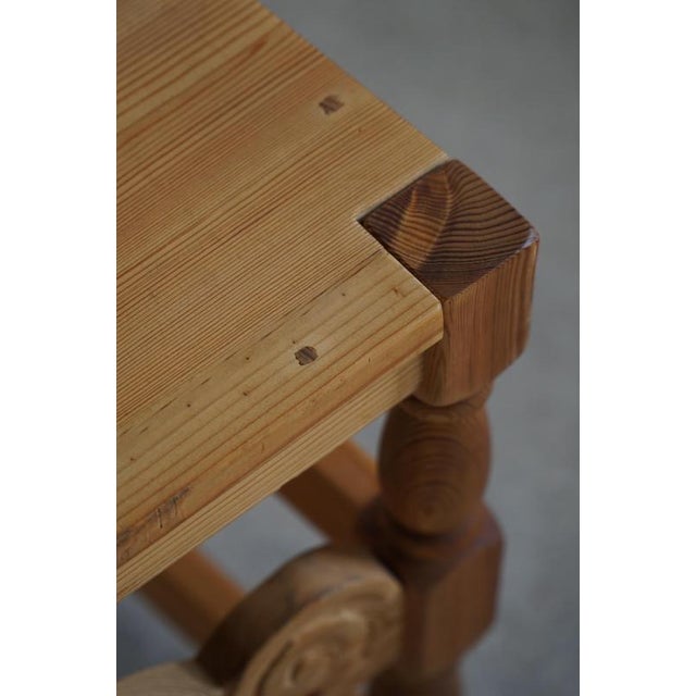 Scandinavian Pine Dining Chairs, 1940s, Set of 8 For Sale - Image 15 of 18