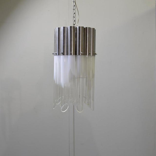 Mid-Century Modern Vintage Space Age Ceiling Lamp from Goffredo Reggiani, 1970s For Sale - Image 3 of 12