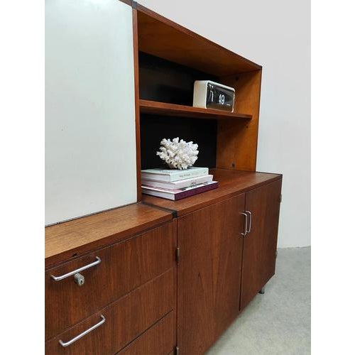 Vintage Dutch Secretary Cabinet by Cees Braakman for Pastoe, 1960s For Sale - Image 9 of 9