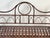Vintage Regency Style Wrought Iron Porch Glider For Sale - Image 10 of 11