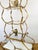 Vintage 1960s Italian Gold Gilt Curvy Tiered 2pc Etagere Shelf For Sale In Palm Springs - Image 6 of 17