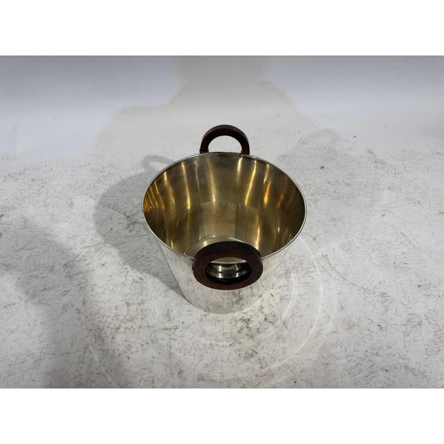 Metal Silver Plated Wine Bucket from Argentina, 1990 For Sale - Image 7 of 13