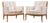 Robsjohn Gibbings for Widdicomb Mid Century Sabre Leg Lounge Chairs - Pair For Sale