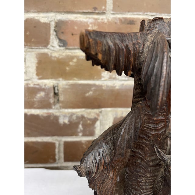 Brown Late 19th Century Black Forest Insert Vase For Sale - Image 8 of 11