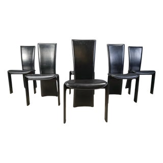 Vintage Dining Chairs by Pietro Costantini, 1980s, Set of 6 For Sale